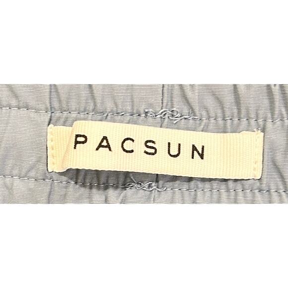 PacSun Federal Blue Straight Leg High Rise Mens Cargo Pants - Picture 8 of 11